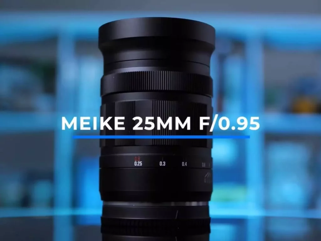 Review lensa Meike 25mm f095