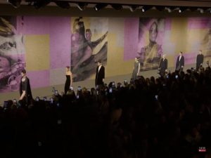 Jisoo Blackpink di Fashion Show Dior 2023