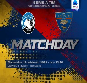 Pertandingan Atalanta Vs Lecce