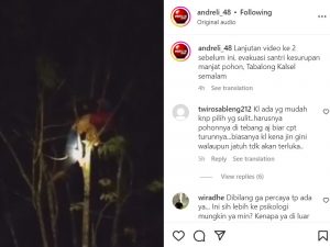 video wanita kesurupan di Tabalong