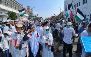 aksi solidaritas untuk Palestina