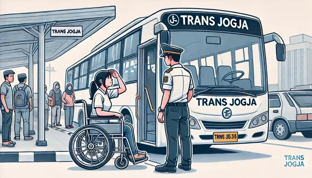 Trans Jogja Dinilai Tidak Ramah bagi Penyandang Disabilitas