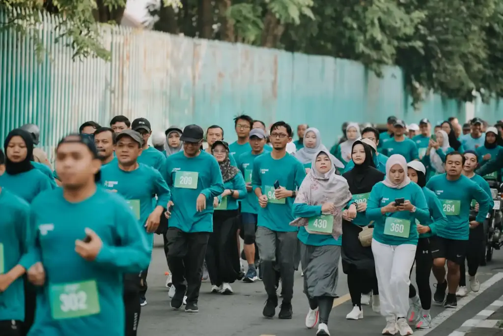 Ribuan Warga Jogja Meriahkan Fun Run GERMAS, Rayakan Hari Kesehatan Nasional